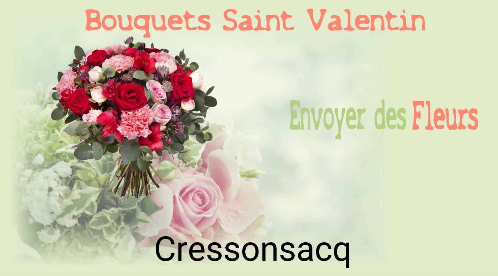 Roses de Saint-Valentin livrées à Cressonsacq